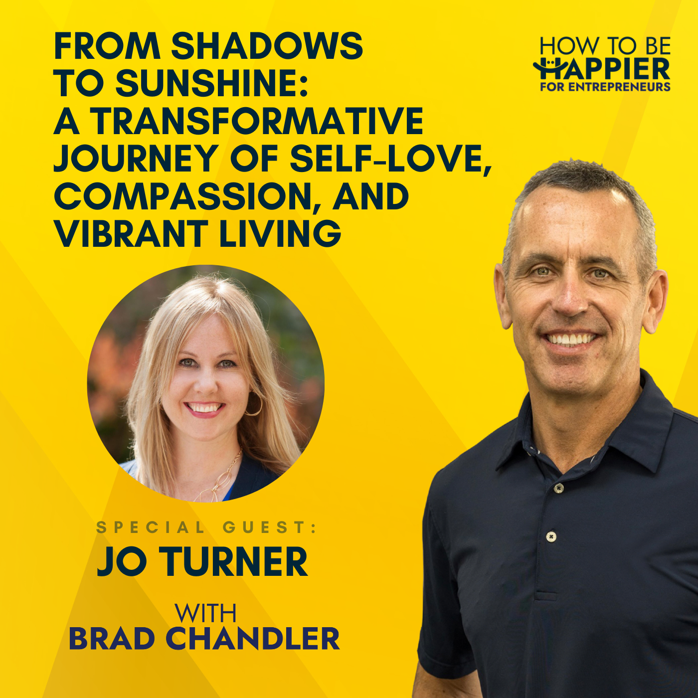 EP32: From Shadows to Sunshine: A Transformative Journey of Self-Love, Compassion, and Vibrant Living with Jo Turner