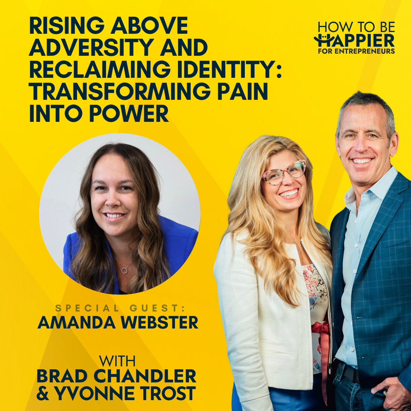Ep96: Rising Above Adversity & Reclaiming Identity: Transforming Pain into Power with Amanda Webster
