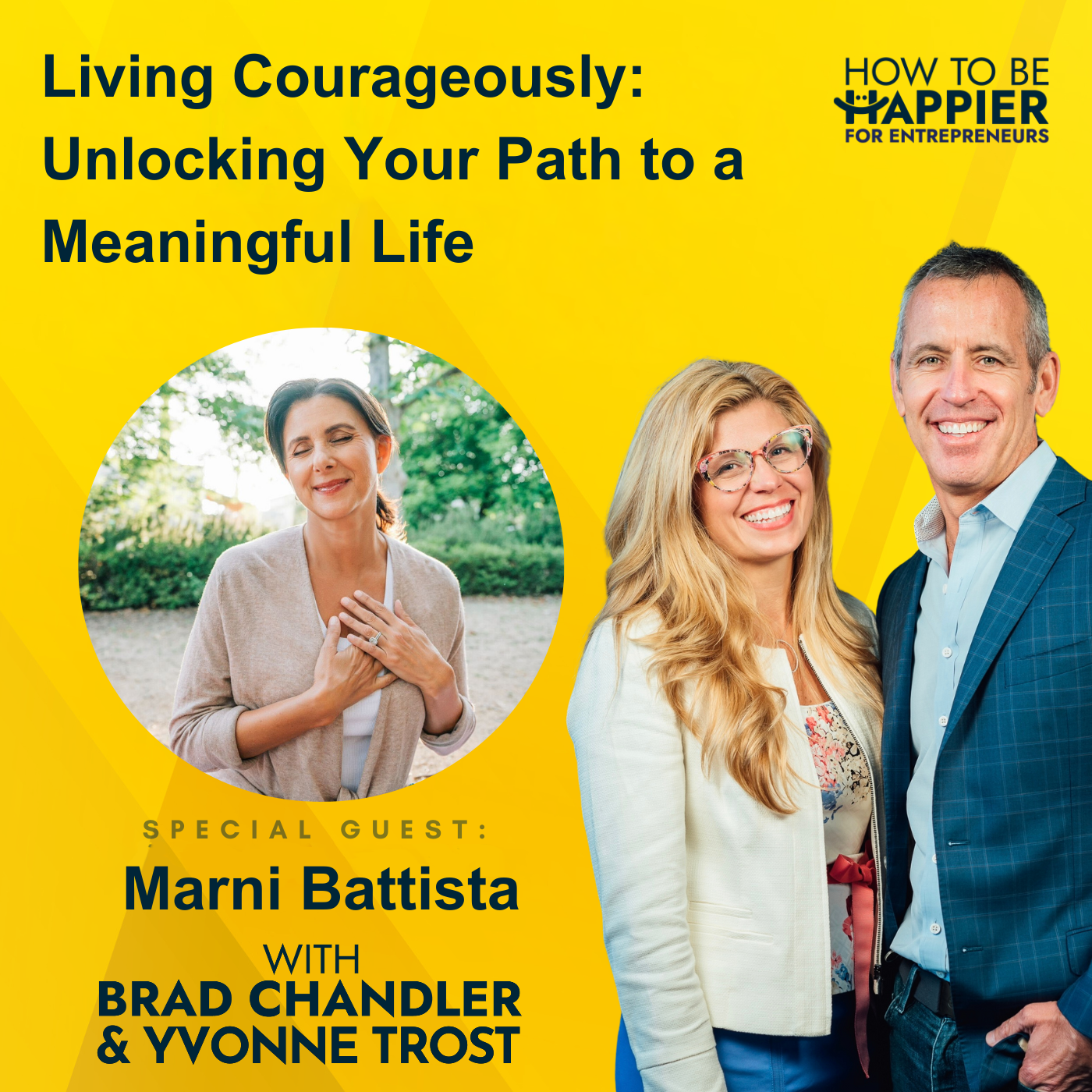 Episode:135 Living Courageously: Unlocking Your Path to a Meaningful Life