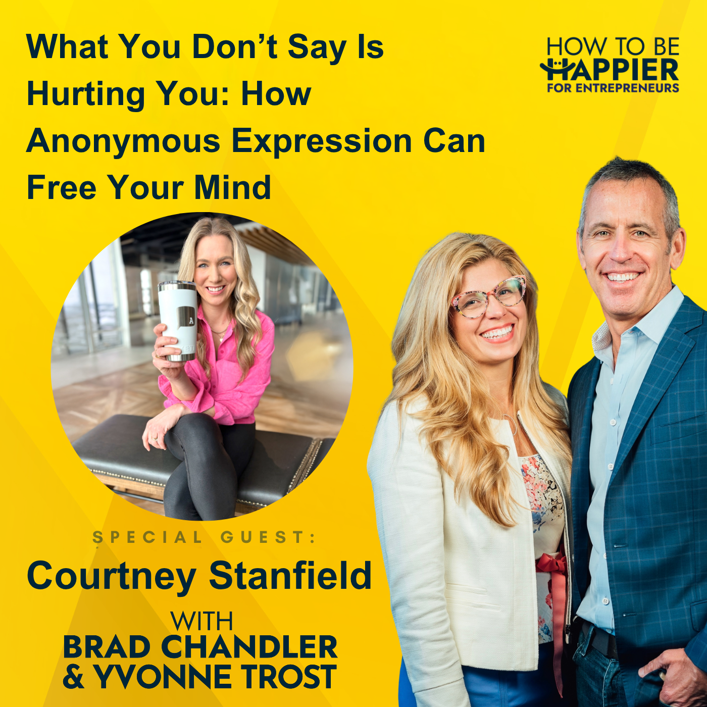 Ep167: What You Don’t Say Is Hurting You: How Anonymous Expression Can Free Your Mind (Part 2)